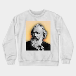 Johannes Brahms Portrait | Johannes Brahms Artwork 2 Crewneck Sweatshirt